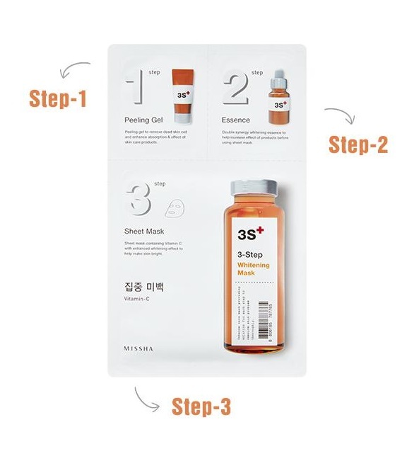 M6088_ING_MISSHA_3step_Whitening_Mask M6088_ING_MISSHA_3step_Whitening_Mask