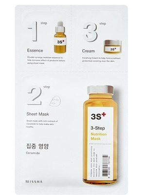 MISSHA 3step Nutrition Mask 1