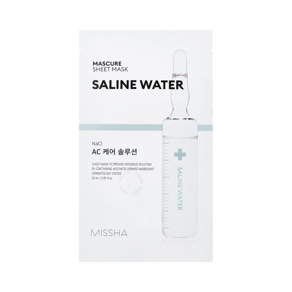 MISSHA_Mascure_AC_Care_Solution_Sheet_Mask SALINE WATER