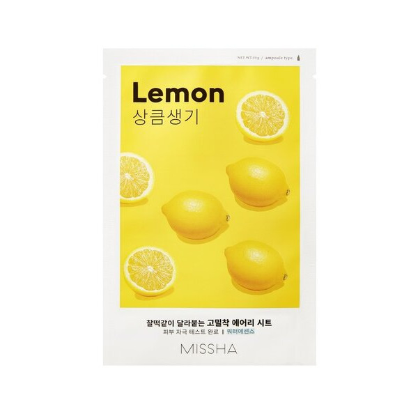 MISSHA_Airy_Fit_Sheet_Mask_Lemon