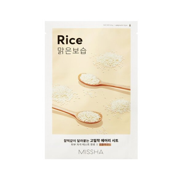 MISSHA_Airy_Fit_Sheet_Mask_Rice