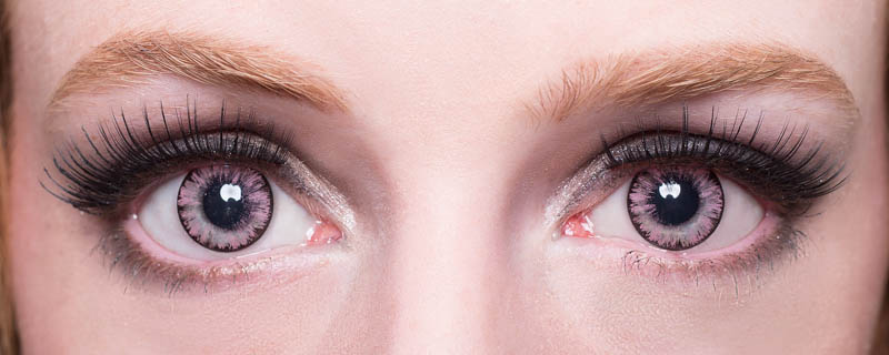 ICE II pink 2 eyes Debbys_eye_gray_compare_after